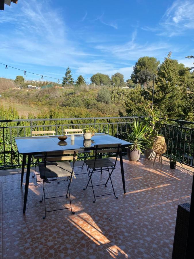 Charming Apartment In A Duplex With Garden & Balcony Cunit Exteriör bild